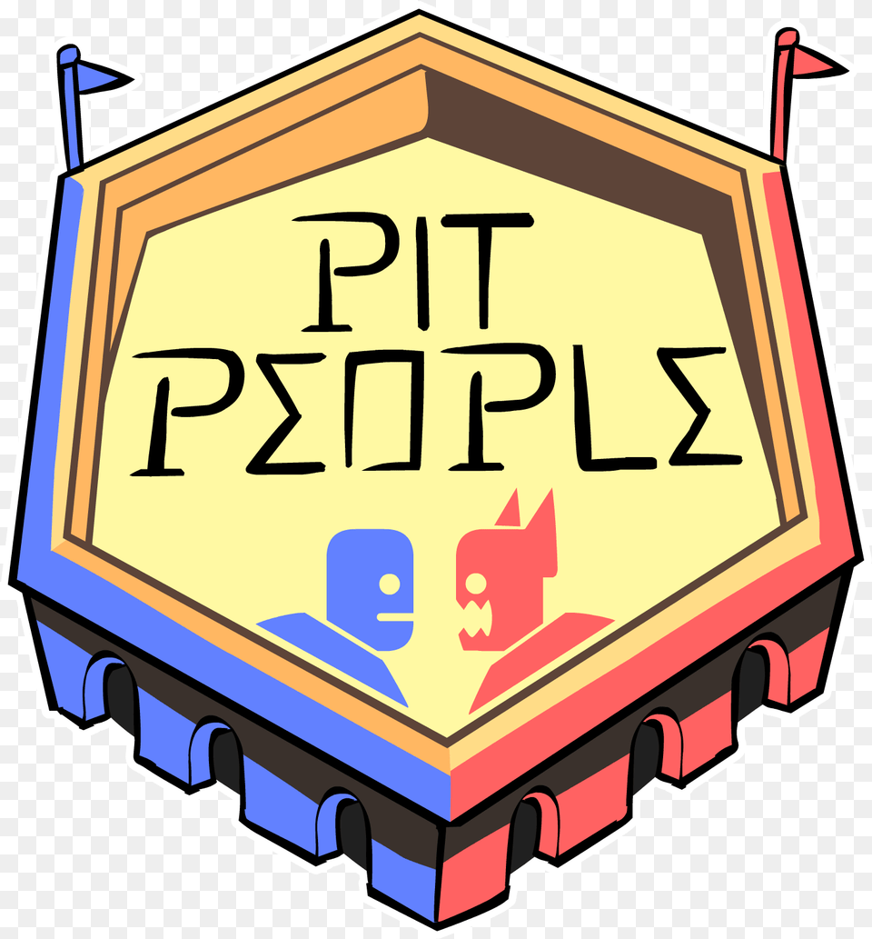Now Officially Called Pit People Pit People Logo, Book, Moving Van, Publication, Transportation Png Image