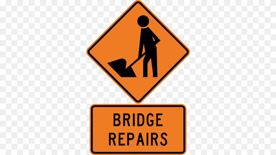 Now Route Detour Has A Detour Meanwhile Route Bridge, Sign, Symbol, Road Sign, Adult Png Image