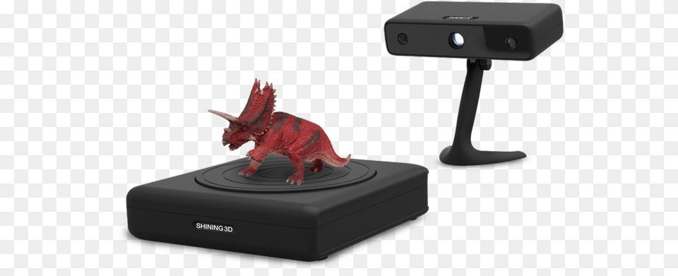 Now Shining 3d39s Business Covers 3d Scanning 3d Printing Ein Scan S, Electronics, Animal, Dinosaur, Reptile Free Png Download