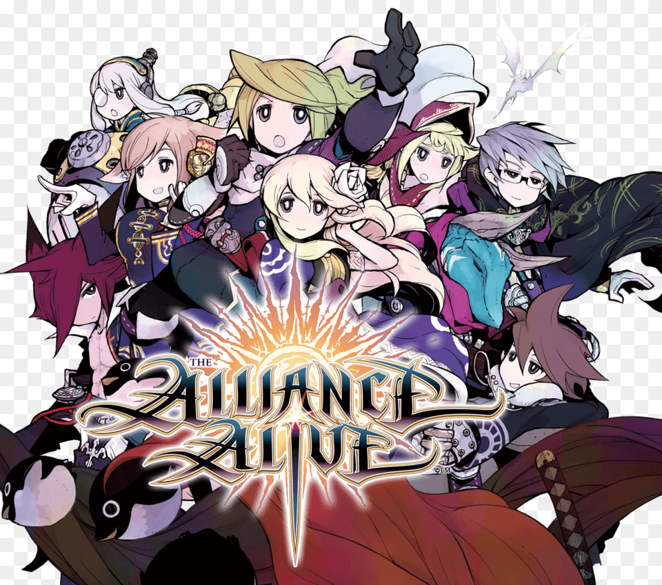 Now That Alliance Alive Is Getting Ported To The Switch Alliance Alive Box Art, Publication, Book, Comics, Adult Free Transparent Png