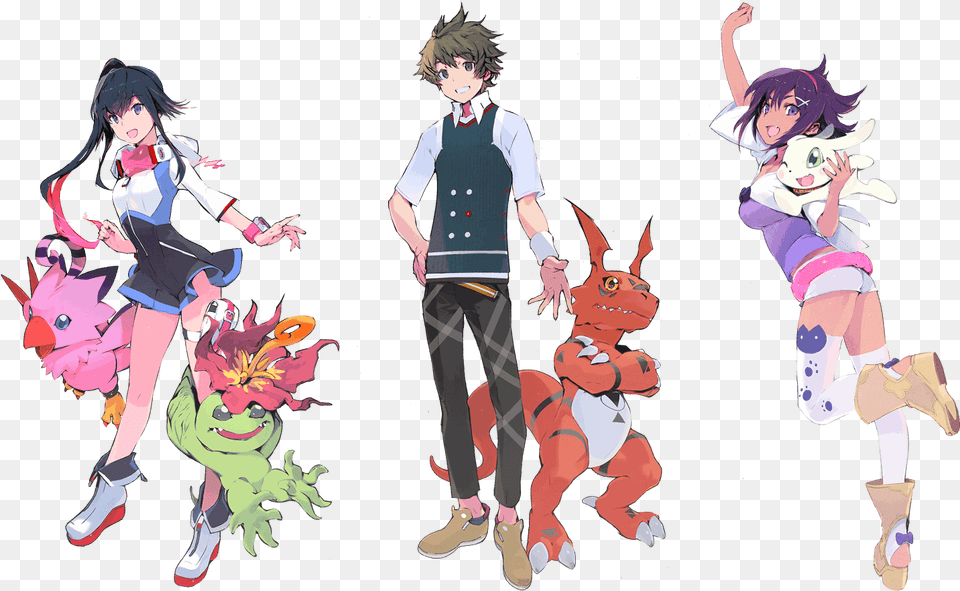 Now That Digimon Story Digimon World Next Order Female Protagonist, Publication, Book, Comics, Adult Png