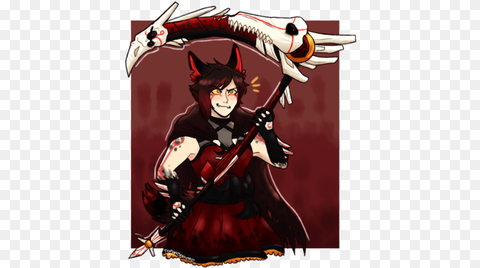 Now To Finish With The Quotturning Everyone From Rw Y Beowolf Rwby Grimm Ruby, Book, Comics, Publication, Head Free Transparent Png