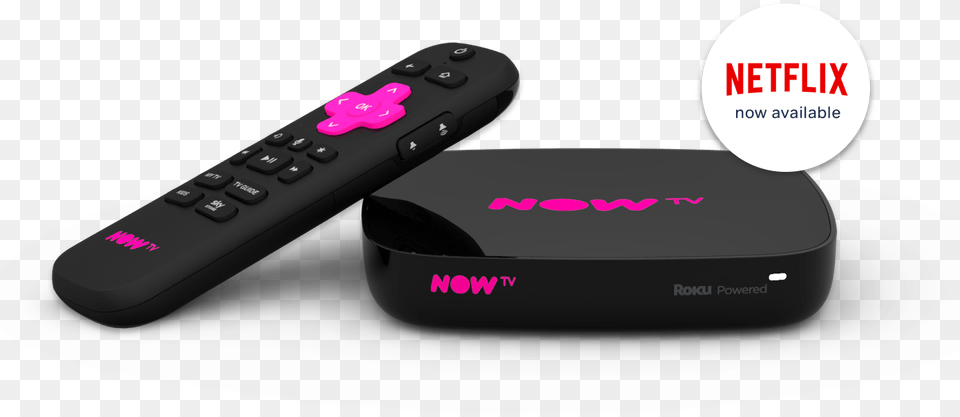 Now Tv Smart Box 4k, Electronics, Remote Control Free Png Download