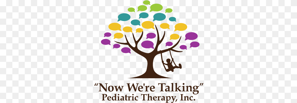 Now Were Pediatric Therapy Logo Speech Language Pathology, Advertisement, Poster, Art, Graphics Free Transparent Png