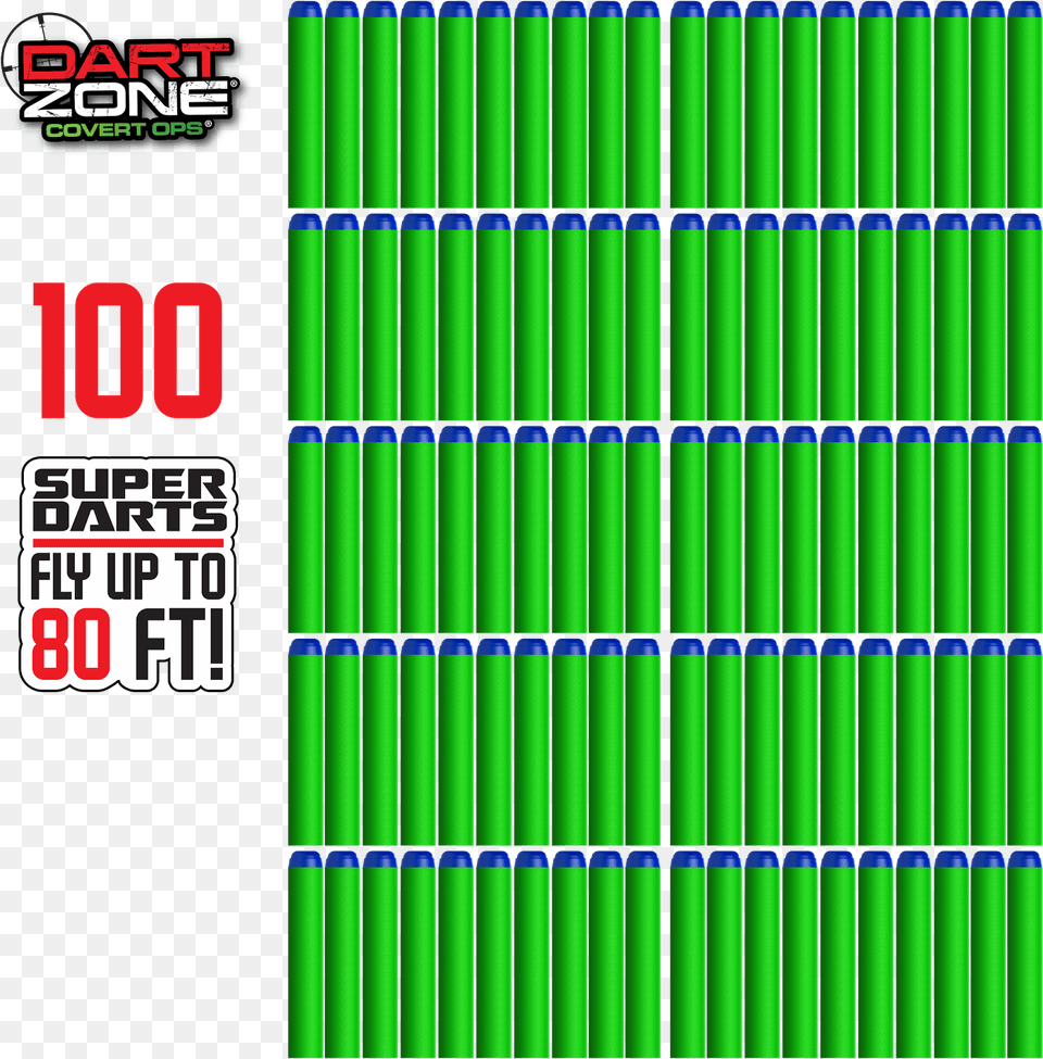 Now With More Foam Blue And Green Nerf Bullets Free Png Download