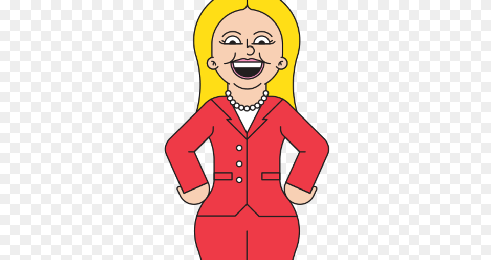 Now You Can Get An Entire Hillary Clinton Emoji Keyboard Wired, Adult, Person, Female, Woman Free Png Download