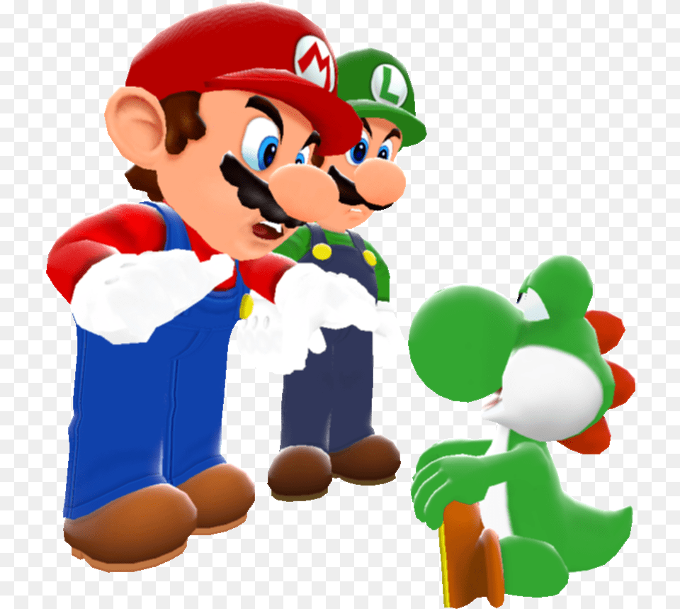 Now You Listen Here Little Yoshi By Icelucario20xx Super Mario Maker Luigi, Baby, Game, Person, Super Mario Png Image