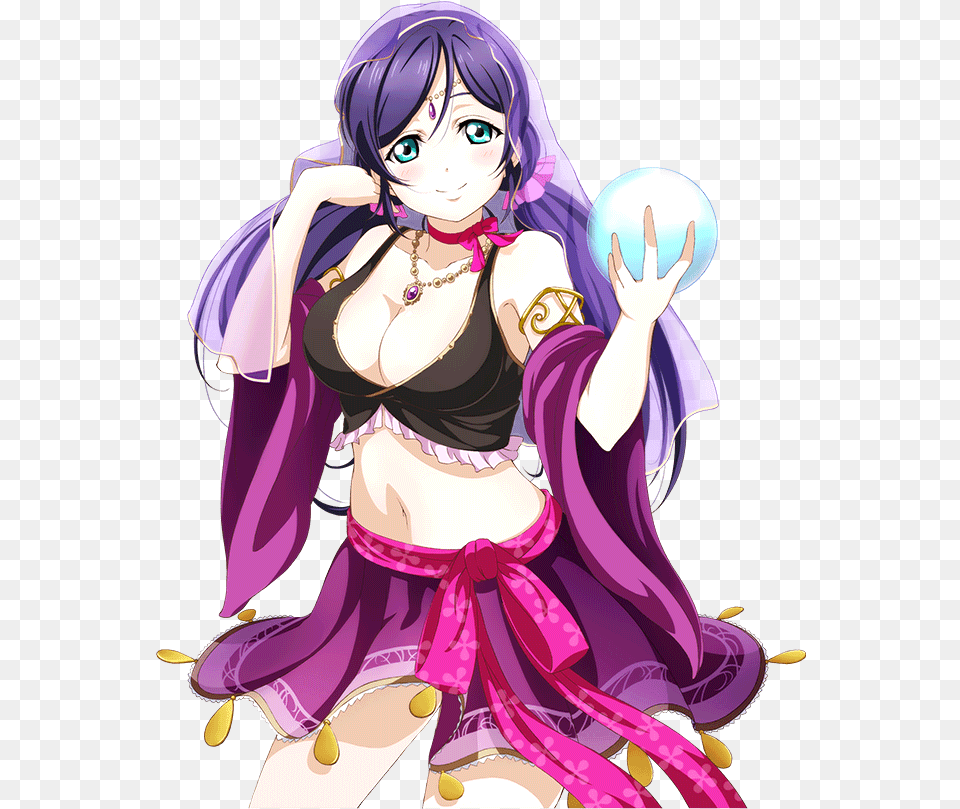 Nozomi Tojo Transparent Nozomi Tojo Partner Of Destiny, Book, Comics, Purple, Publication Png