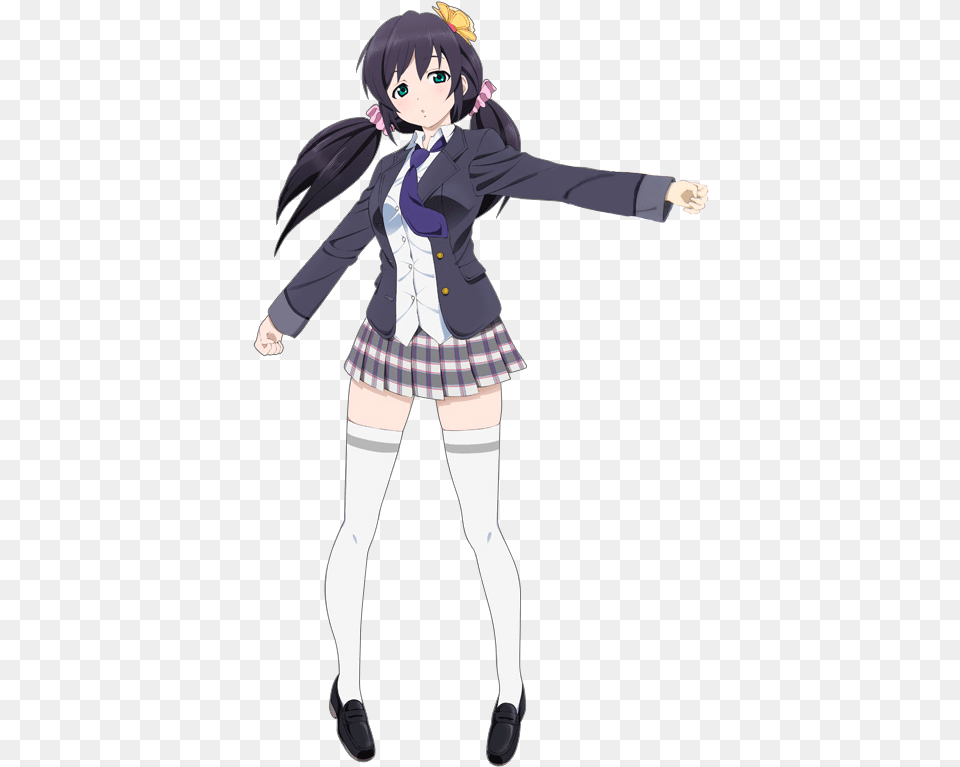 Nozomirender Love Live Old Nozomi, Book, Comics, Publication, Skirt Free Transparent Png