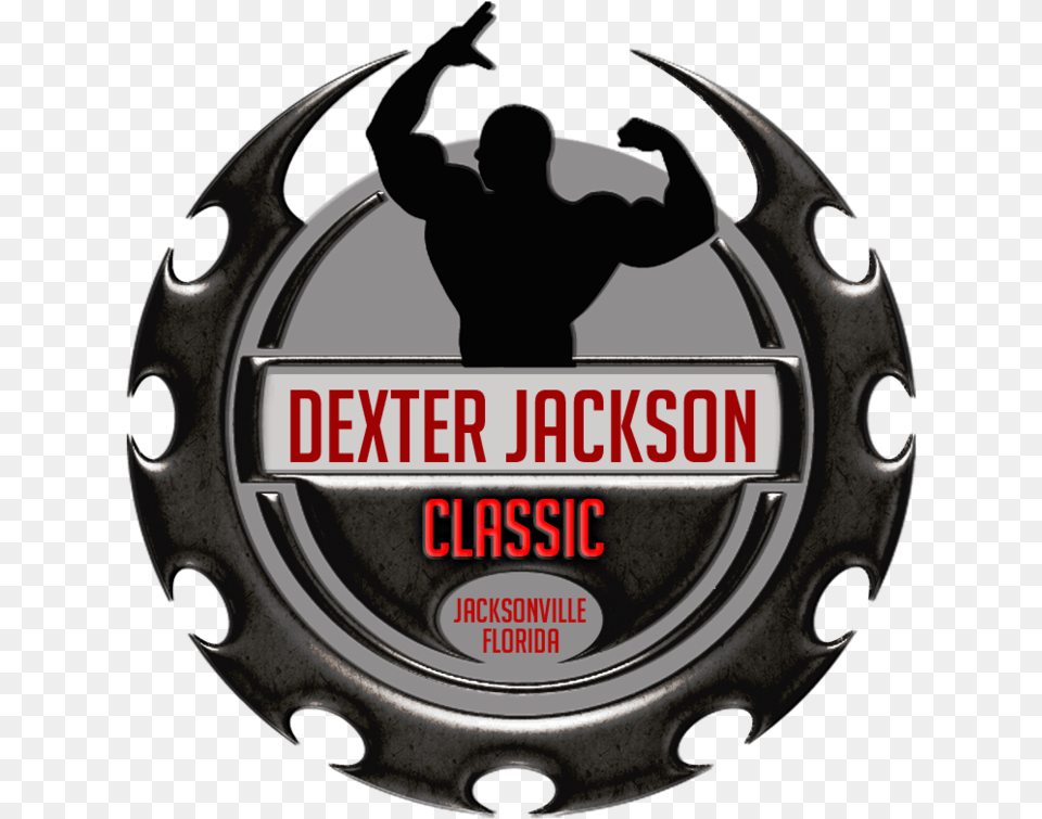 Npc Dexter Jackson Classic U2014 Glowing Gold Bad Boy Bezawada Boyz, Hubcap, Adult, Person, Man Free Png