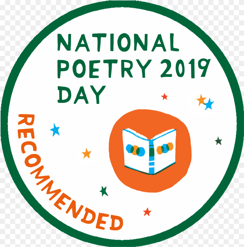 Npd 2019 Recommended Logo National Poetry Day Dot, Person, Reading, Disk Png