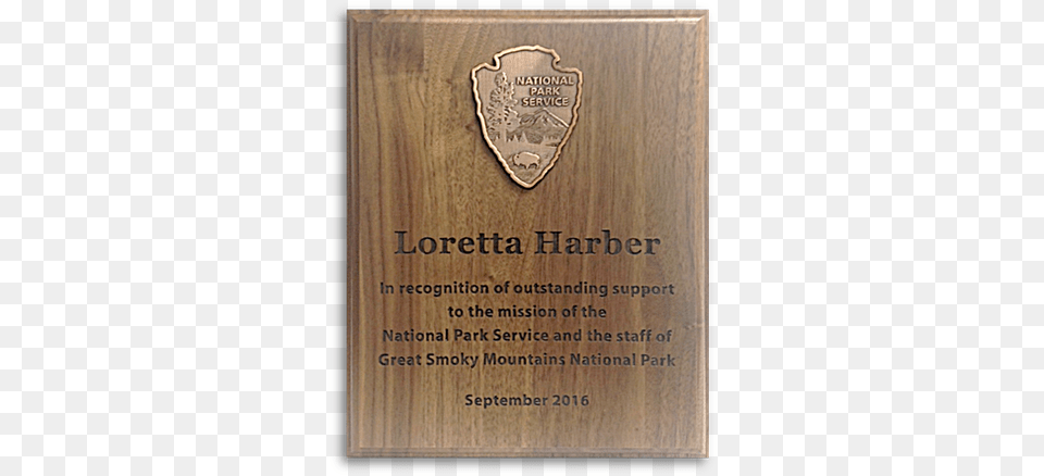 Nps Laser Commemorative Plaque, Book, Publication, Logo Free Transparent Png