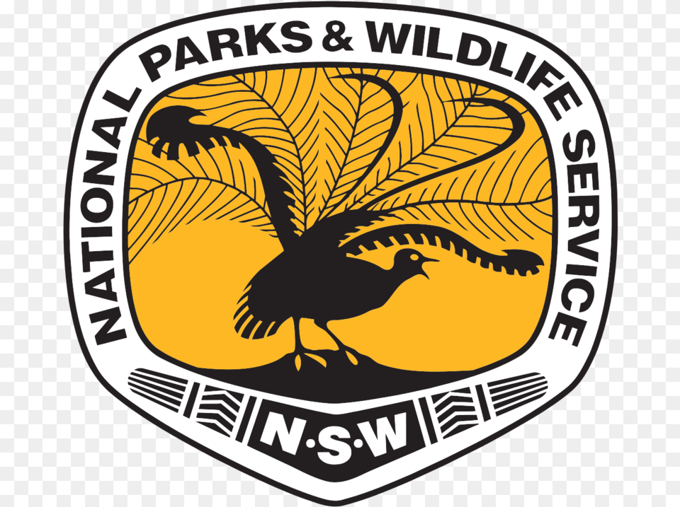 Npws Nsw Logo National Parks And Wildlife Service, Badge, Symbol, Emblem, Animal Free Png