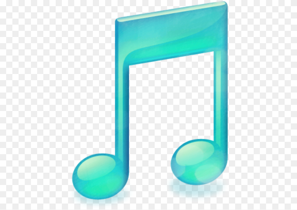 Nq Green Music Notes Note Itunes, Glass Free Transparent Png