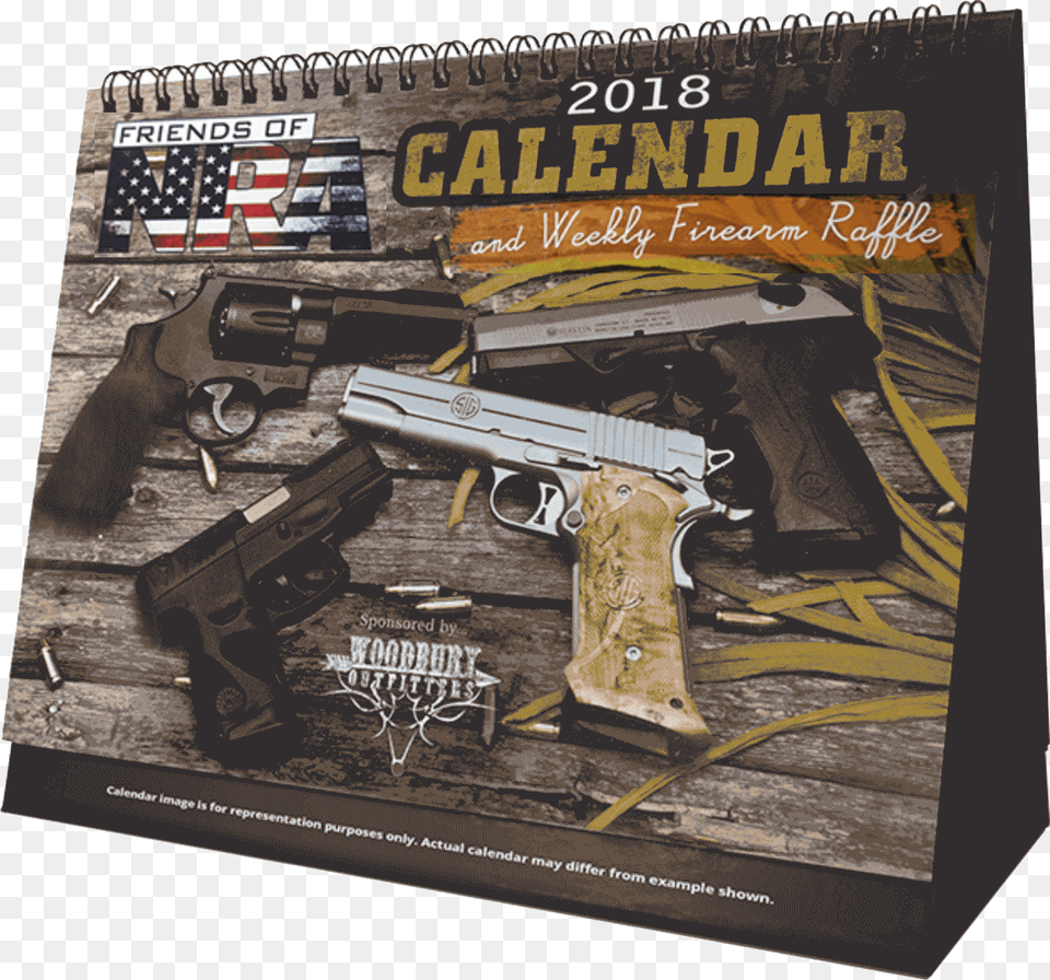 Nra Calendar Nra Calendar 2018, Firearm, Gun, Handgun, Weapon Free Png
