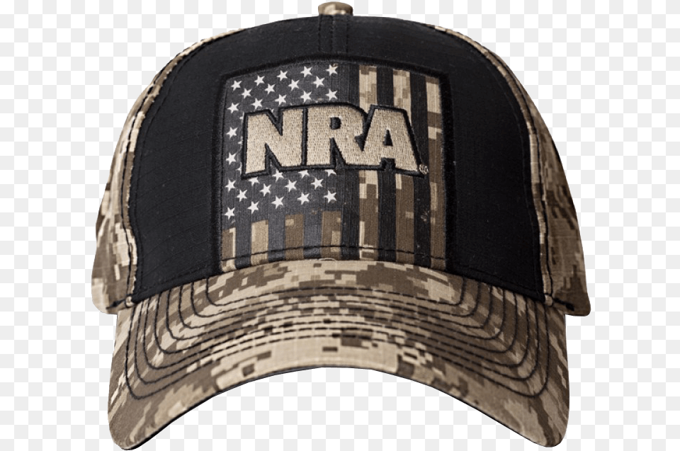 Nra National Rifle Association Digital Camo Tan Adjustable, Baseball Cap, Cap, Clothing, Hat Free Transparent Png