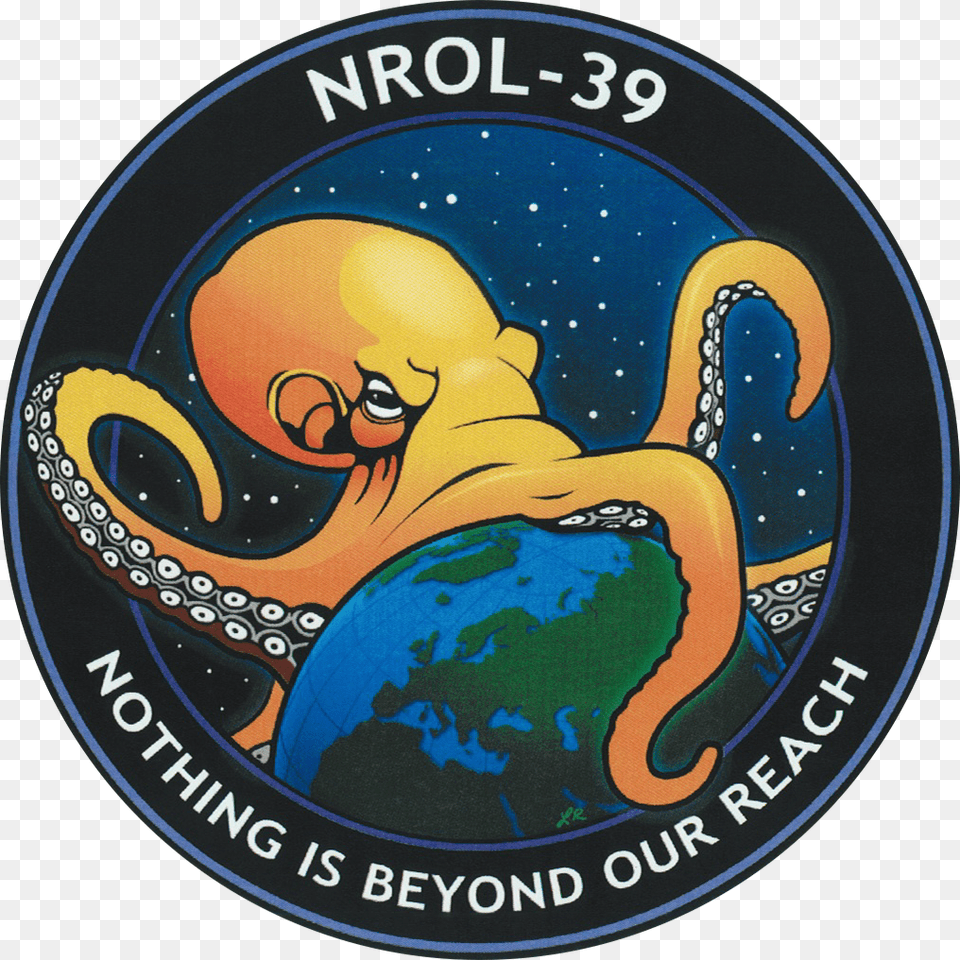 Nrol 39 Mission Patch Nrol, Logo, Baby, Person Free Png Download