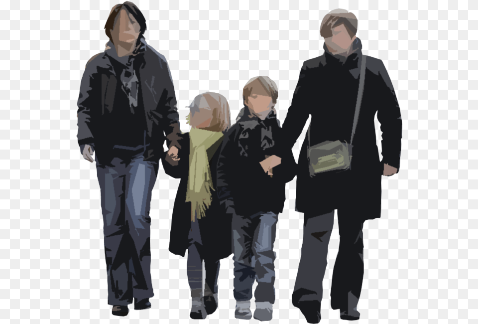 Ns 0028 Group Of People For Rendering, Walking, Sleeve, Person, Pants Free Transparent Png