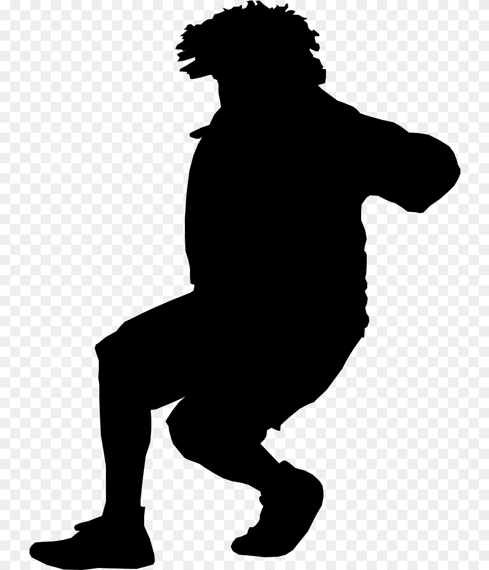 Ns 0034 Silhouette, Gray Png