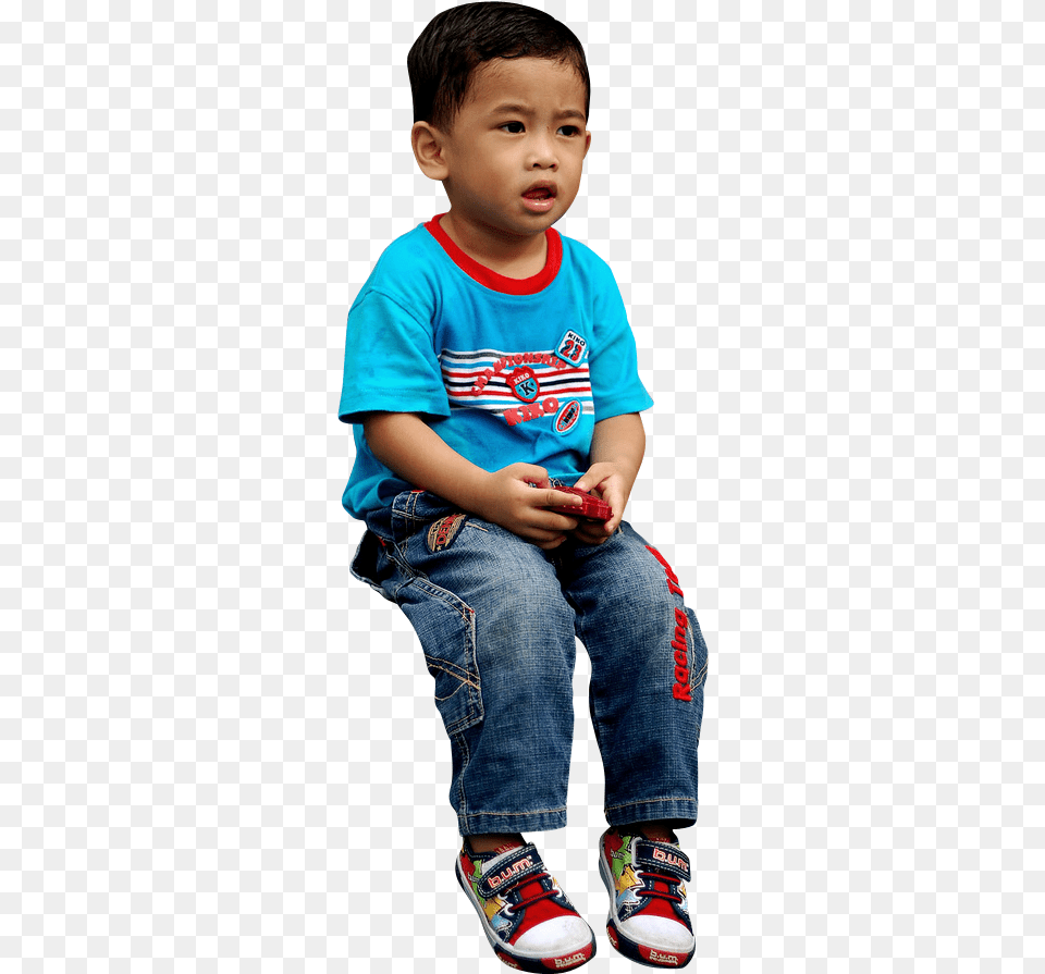 Ns 0145 Kid Sitting, Boy, Shoe, Person, Pants Free Png Download