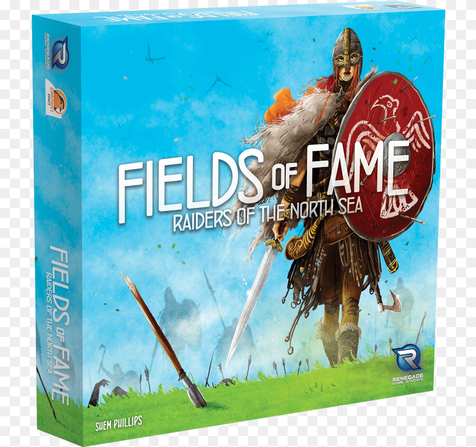 Ns Fieldsoffame 3dbox Rgb Small Square Raiders Of The North Sea Fields Of Fame, Adult, Book, Female, Person Free Png