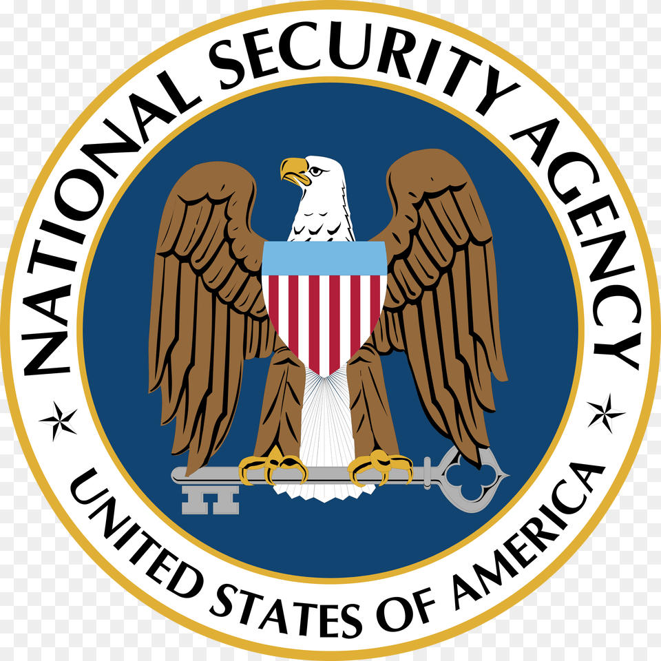 Nsa National Security Agency Logo Transparent Vector, Emblem, Symbol, Animal, Bird Png Image