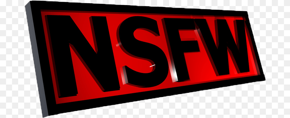 Nsfw Logo Nsfw Show, Scoreboard, Sign, Symbol, Text Free Png
