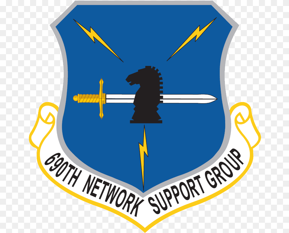 Nsg Shield 690th Cyberspace Operations Squadron, Armor, Logo Png Image