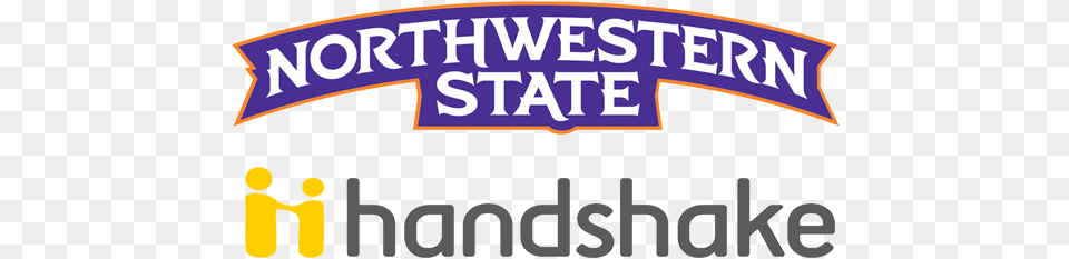 Nsu And Handshake Northwestern State University, Scoreboard, Logo, Text Free Transparent Png
