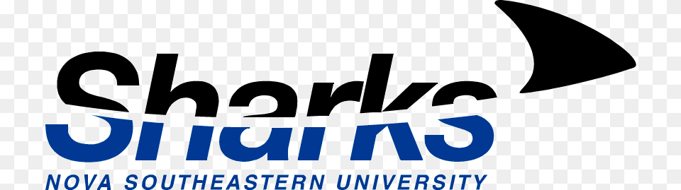 Nsu Sharks Wordmark Nova Southeastern University Sharks Logo, Text Free Transparent Png
