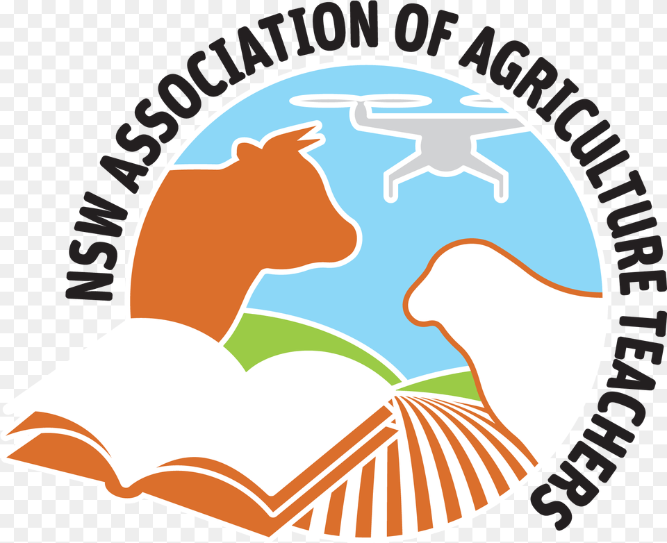 Nsw Association Of Agriculture Teachers Nsw Ag Teacher Association, Person, Photography, Reading, Logo Free Transparent Png
