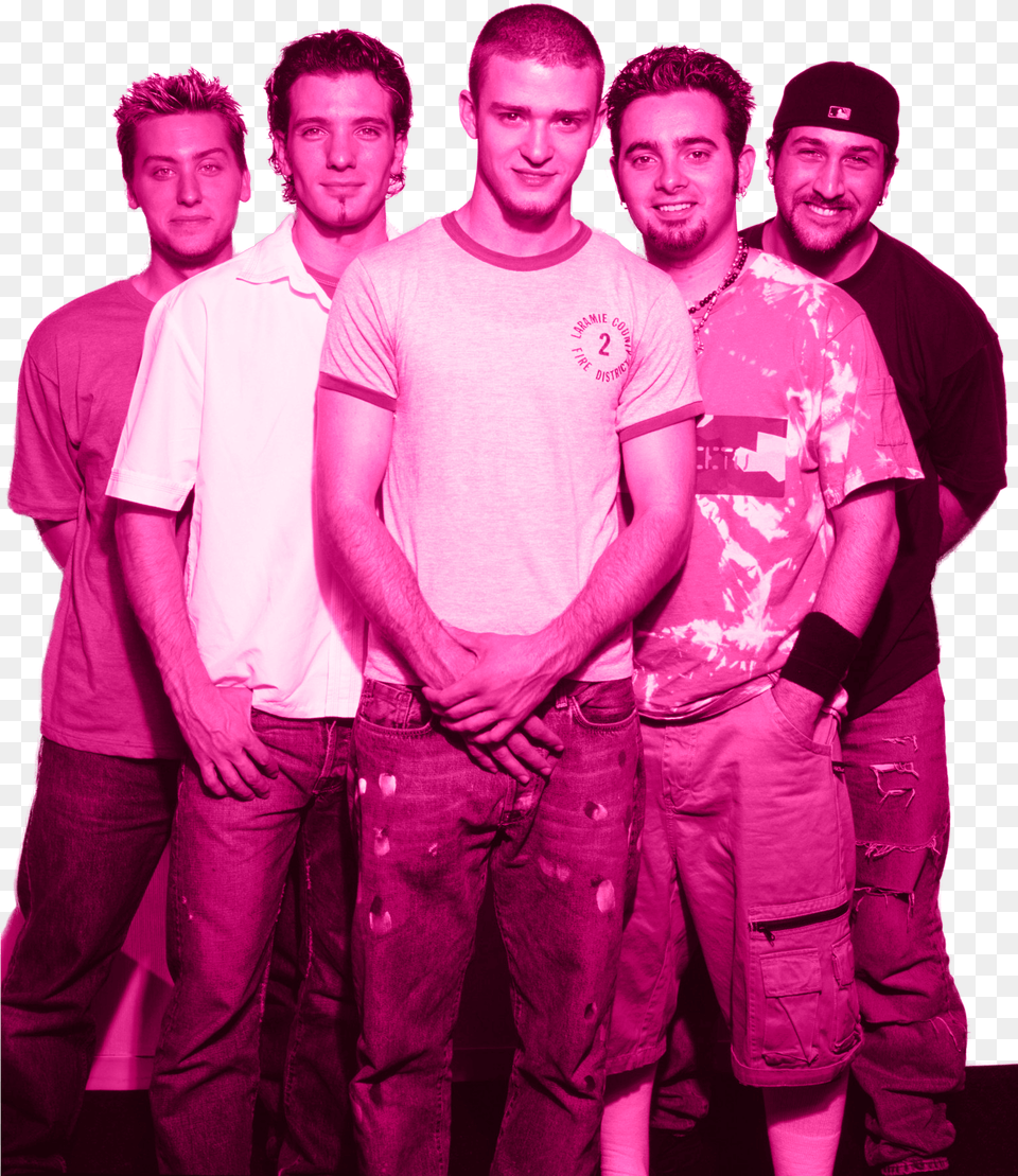 Nsync Picture Nsync Group, People, Person, Clothing, T-shirt Png