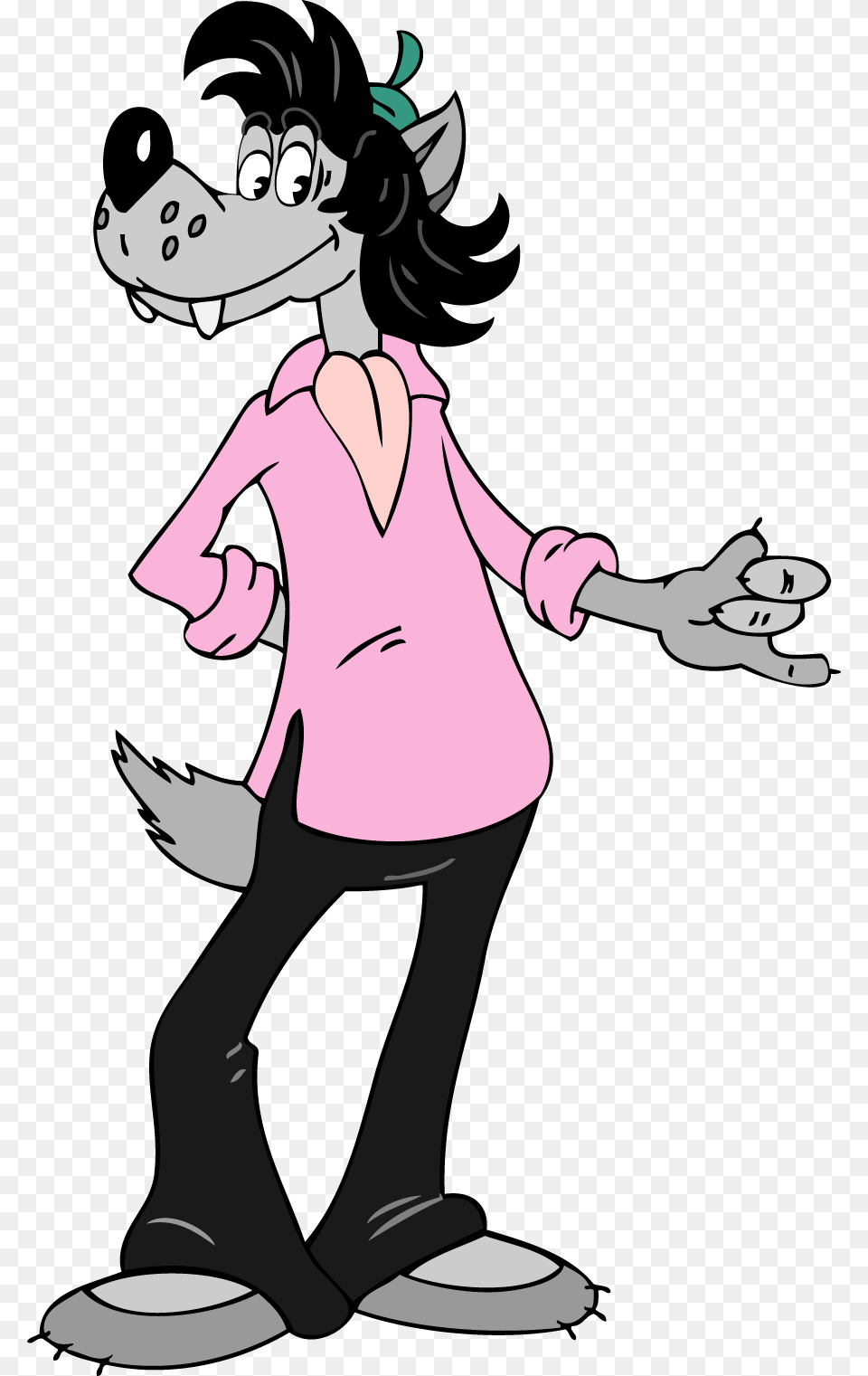 Nu Pogodi Wolf, Cartoon, Baby, Person, Book Png Image