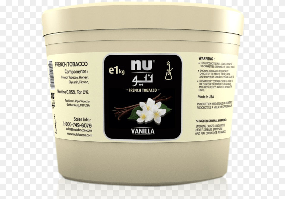Nu Vanilla 1kg Hookah, Dessert, Food, Yogurt, Herbal Png Image