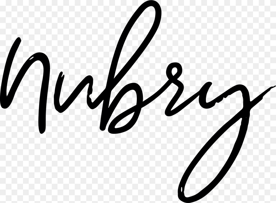 Nubry Calligraphy, Handwriting, Text, Signature, Bow Png Image