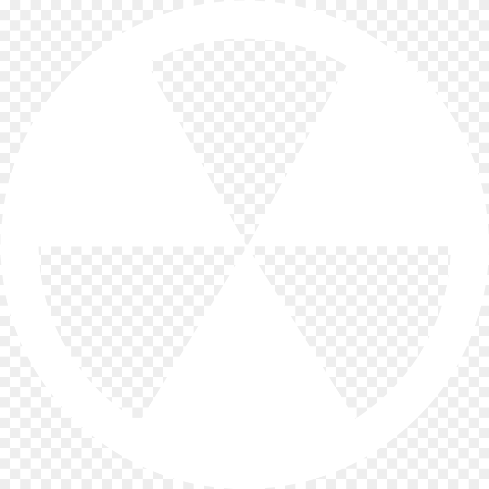 Nuclear Black And White Fallout Shelter Symbol, Triangle, Disk Free Transparent Png