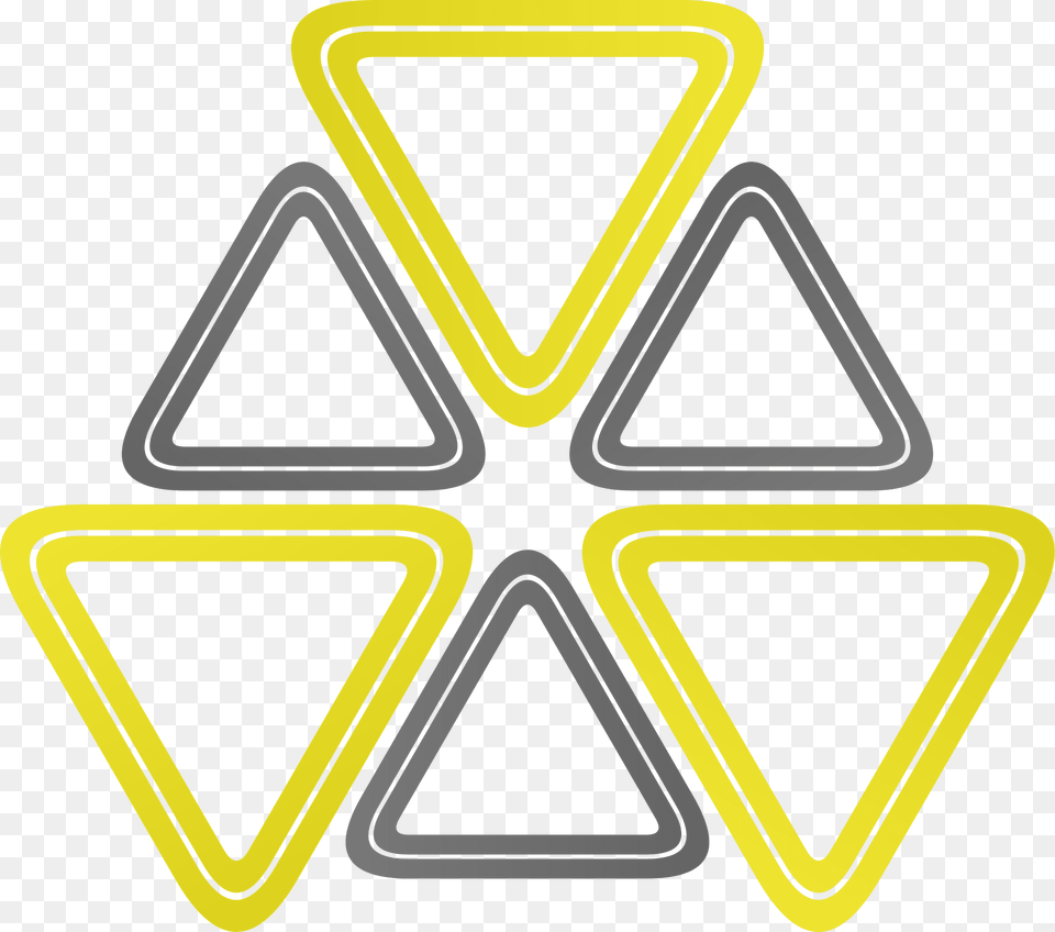Nuclear Clipart, Symbol, Triangle, Recycling Symbol Free Png