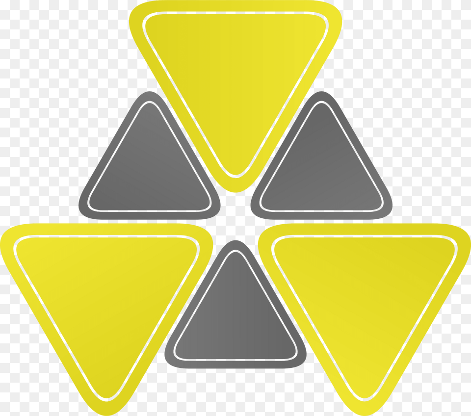 Nuclear Clipart, Symbol, Triangle, Recycling Symbol, Sign Free Png Download