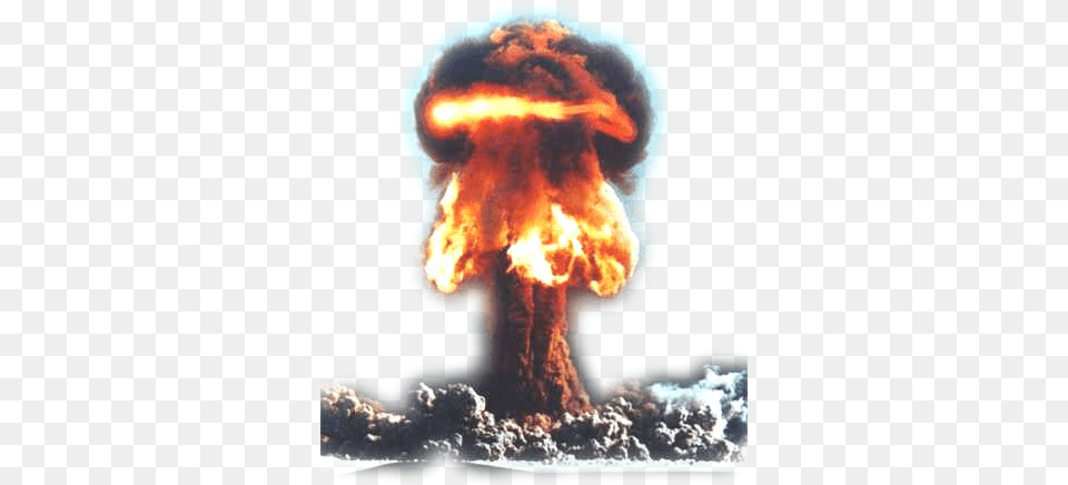 Nuclear Explosion, Bonfire, Fire, Flame Free Png Download