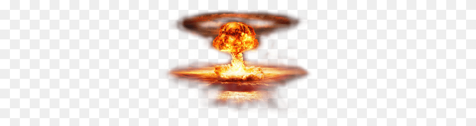 Nuclear Explosion, Bonfire, Fire, Flame Free Png Download