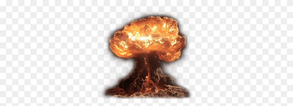 Nuclear Explosion, Bonfire, Fire, Flame Free Transparent Png