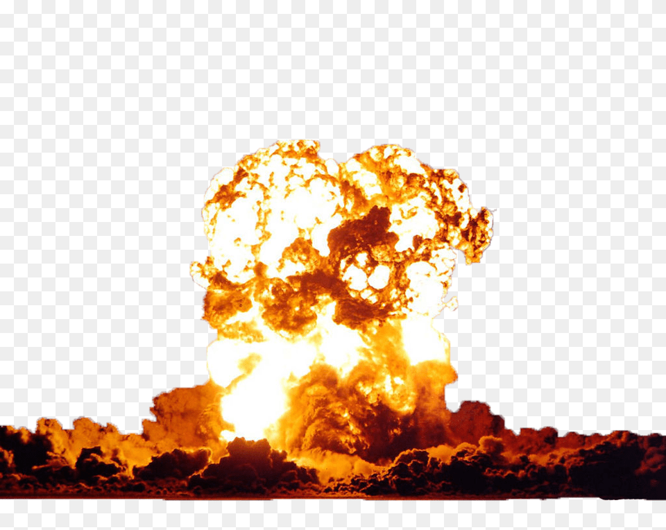 Nuclear Explosion, Fire, Bonfire, Flame Free Png