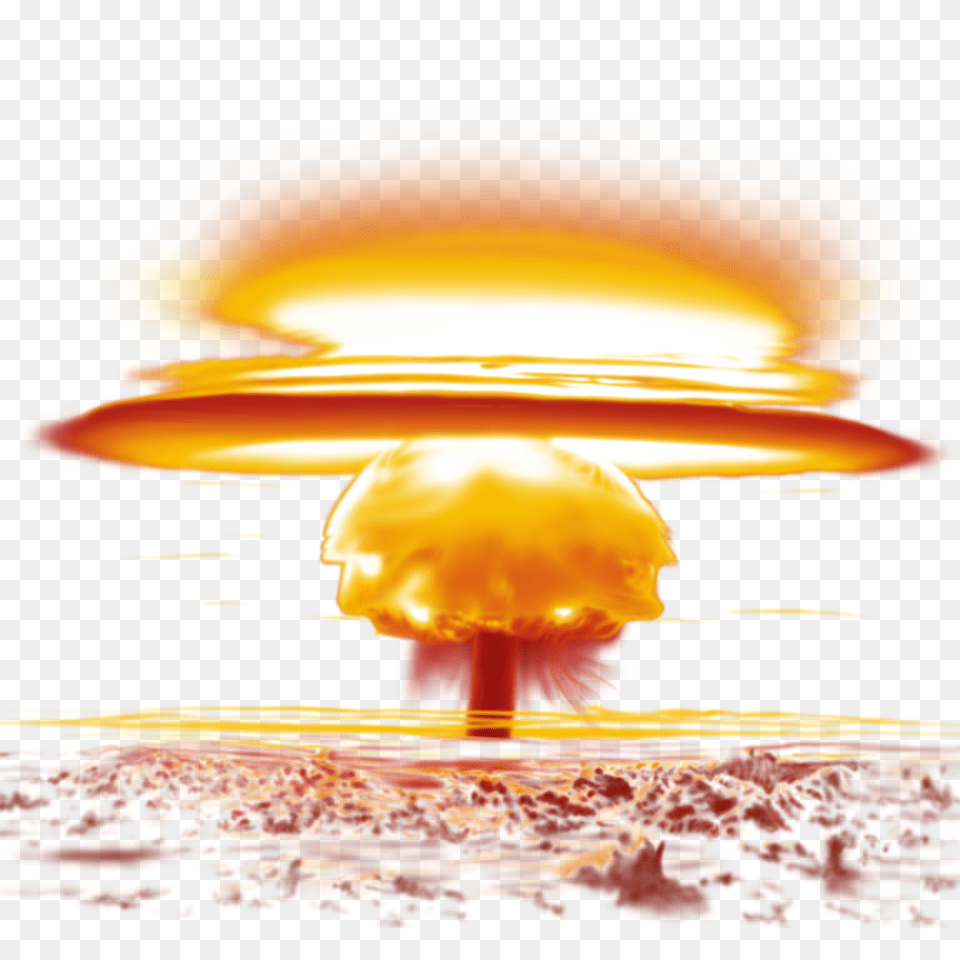 Nuclear Explosion, Fungus, Plant, Outdoors Png Image