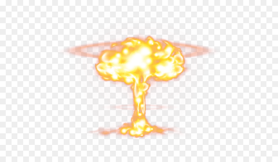 Nuclear Explosion Atomic Bomb Animated, Fire Png Image