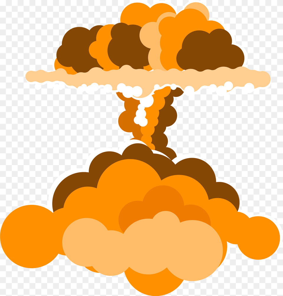Nuclear Explosion Clipart, Fire Png Image