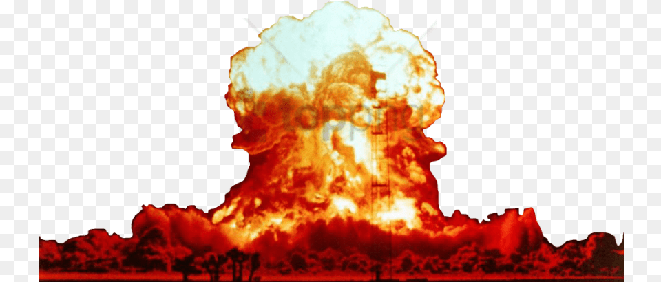 Nuclear Explosion Gif Transparent, Fire, Bonfire, Flame Free Png Download