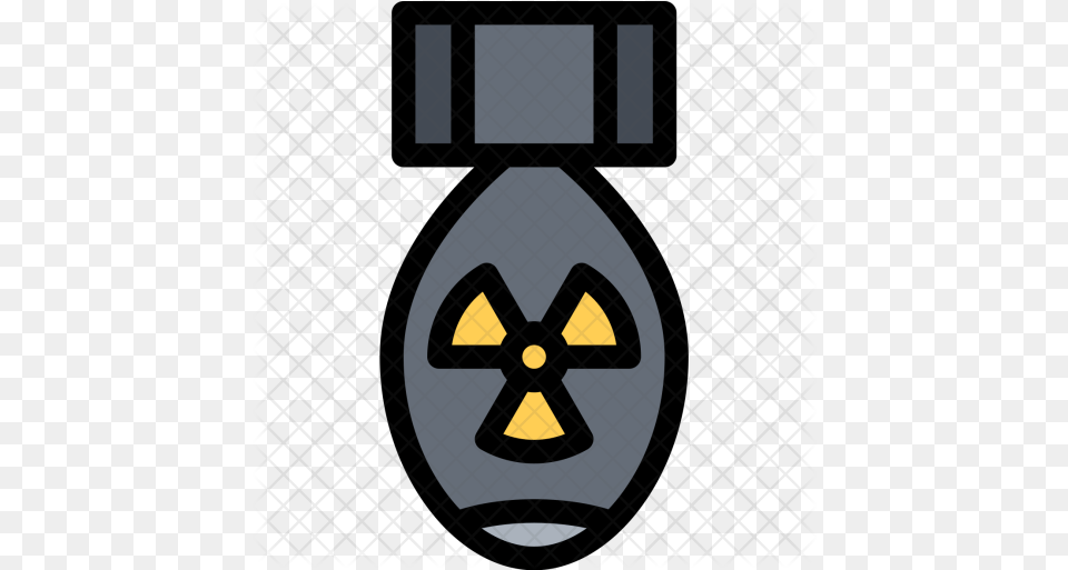 Nuclear Icon Icon For Nuclear, Ammunition, Weapon, Bomb Png