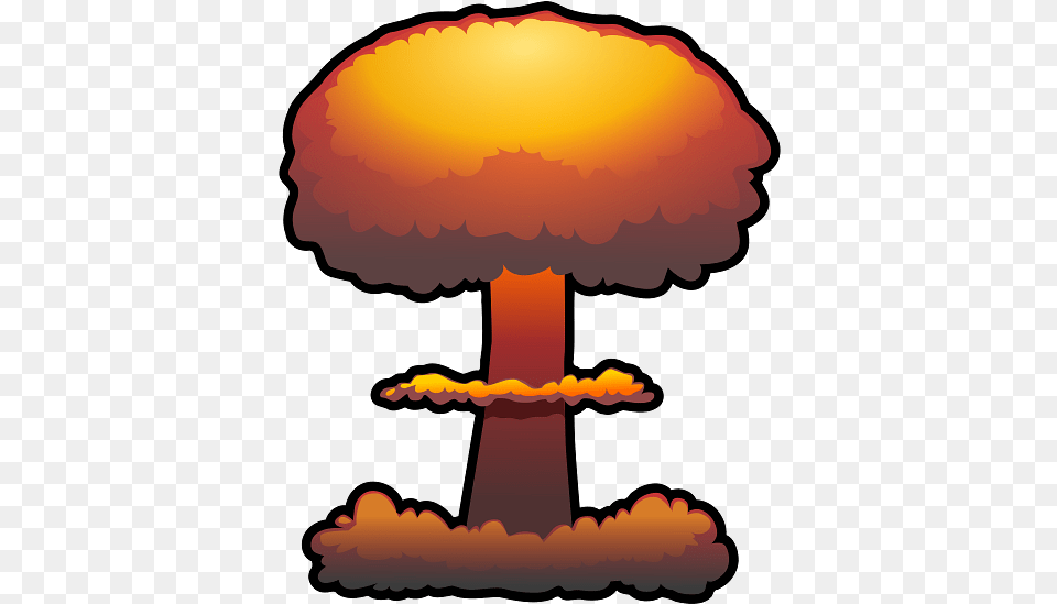 Nuclear Mushroom Cloud Transparent Nuke Explosion Clipart Free Png