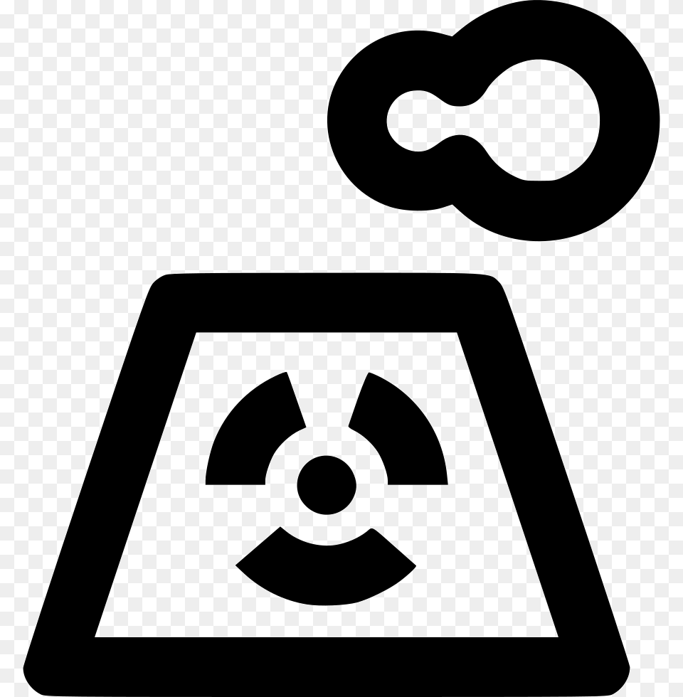 Nuclear Power Plant Emblem, Symbol, Stencil, Sign Png Image