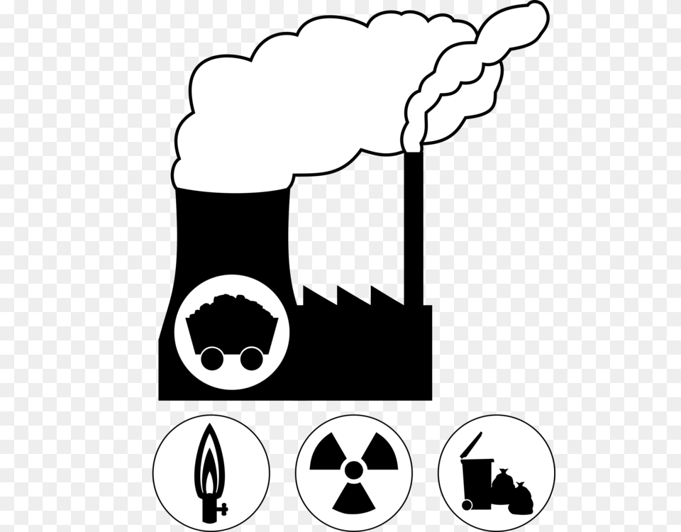 Nuclear Power Plant Power Station Computer Icons Radioactive Decay, Stencil, Person, Body Part, Hand Png Image